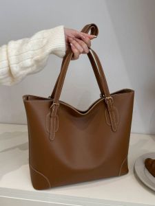 Túi Tote Đơn Giản Dung Tích Lớn Thời Trang Mới Cho Nữ Túi Đeo Vai Dây Đơn Dây Đeo Chéo Túi Đeo Hông Thoải Mái Thường Ngày