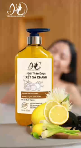 Chai dầu gội LAVILA tinh dầu bồ kết-bưởi sả chanh