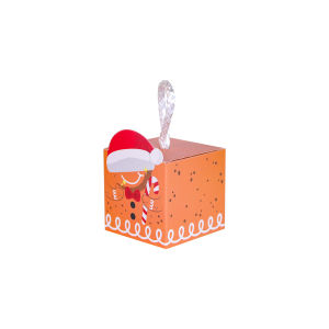 10pcs Christmas Gifts Box Cartoon Santa Claus Xmas Tree Candy Cookie Gift Packing Boxes Christmas Home Decorations 2025 Navidad