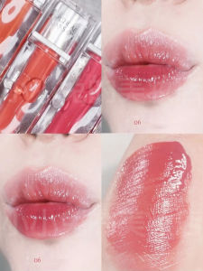 South Korea Muzigae Mansion Water Light Lip Lacquer New Transparent Ice Cube Mirror Glass Lip Nude Color Lip Gloss Women