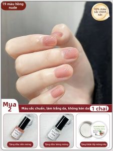 CHUBEISHI | Sơn Móng Tay Khô Nhanh Chống Trôi Không Độc Hại