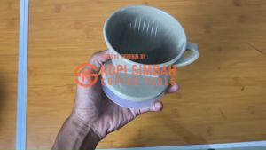 Flat Bottom Coffee Dripper MURANEE Size 02 Alat Seduh Pembuat Kopi Filter Manual Brew Ukuran 2-4 Cup