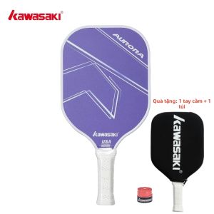 Kawasaki | Vợt Pickleball Kawasaki AURORA 15mm Chất Liệu Sợi Thủy Tinh Dành Cho Người Mới Bắt Đầu Thiết Kế Tấn Công Nhẹ Lõi Tổ Ong PP Chiều Dài 400mm