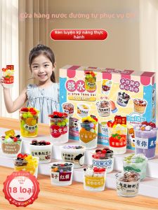 JIEXI | Đồ Chơi Mô Phỏng Quán Candy DIY cho Bé Gái: Trà Sữa và Kẹo Ngọt