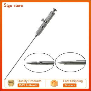 GREATLH Stainless Steel Puncture Suture Needle Automatic Thread Piercing Needle Plastic Laparoscopic Instrument