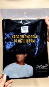 Kaos Dalam Pria CROCODILE CR 817 AW Hitam Isi 1 Pcs