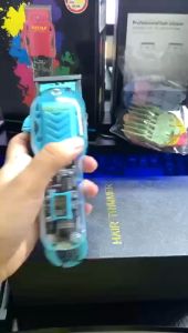 Hiena Transparent Hair Clipper HI-205 Professional Adjustable Barber Cutting LCD Display Electric Cordless Beard Shaver