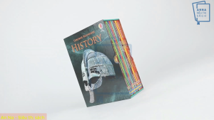 Usborne beginner history 10q nhập màu boxset