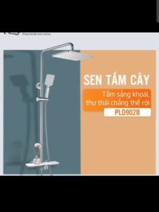 Bộ Sen Cây Tắm Đứng Nóng Lạnh SC-125 cao cấp củ đồng nặng 25kg  Bộ sen vòi tắm cao cấp - Bảo Hành 5 Năm