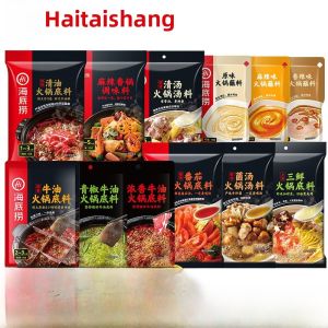 Haidilao Spicy Clear Oil Hot Pot Base Flavorful Butter 150g Rich Tomato Mushroom Soup Flavorful for Home Use