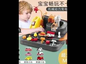 Mainan Anak Perempuan/Laki-Laki Mini Car Track Adventure