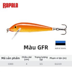 Rapala | Mồi Cá Chìm Đổ Xa Hình Cá Bé