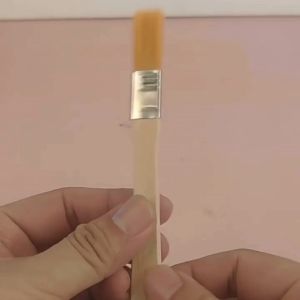 Cọ vẽ panxo cán gỗ nhiều size chổi quét màu sơn làm DIY