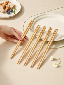 COOKER KING | Natural Bamboo Antiskid Chopsticks
