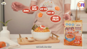 Alamii Noodle Mie Mi Sehat Anak Miso Soup Chicken Dry Ramen for Kids Baked Dipanggang BPOM Halal