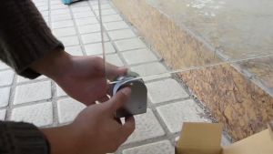 Glass Door Ground Lock Anti-corrosion Stainless Steel Floor Latch Lock for Shop Glass Door