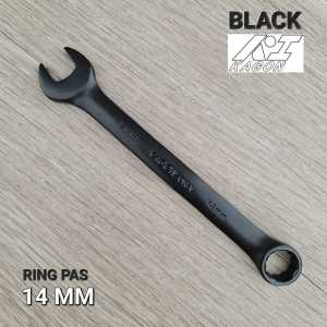 KUNCI RING PAS 14MM KI KAGON BLACK HITAM CR-V 2413B
