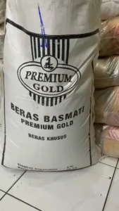 Beras Basmati PREMIUM GOLD PREMIUM XXL Kemasan Repack Basmati Indian Rice - LAPAX BERAS