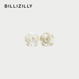 BILLI ZILLY | Luxurious and Unique White Camellia Earrings