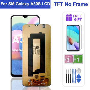High Quality For Samsung Galaxy A30S LCD A307 A307F A307G LCD Touch Screen Digitizer Assembly For Samsung A30S LCD With Frame