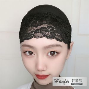 Autumn Winter Muslim Headscarf Cover up Convenient Overhead Hat for Women Hair Covering White Hair Concealment Headwear