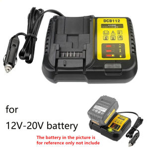 Li-ion Battery Car Charger for Dewalt 18V/20V DCB203 DCB204 DCB200 DCB201 DCB205 DCB206 DCB180 DCB181 DCB182 DCB183 High Quality