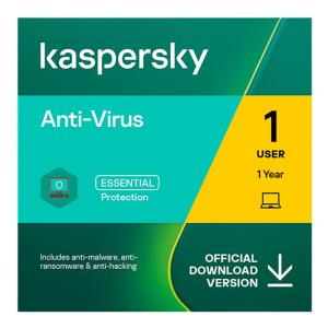 Single User Anti-Virus Software 1 Year Subscription