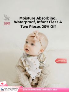 FREESLEEP | Waterproof A-Class Cotton Baby Bib