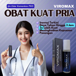 VIROMAX OBAT KUAT PRIA BESAR TAHAN LAMA 3 JAM HERBAL TRADISIONAL