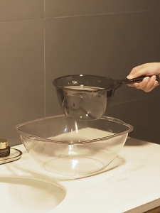 Gayung Air Mandi Transparan Aesthetic Gayung Wadah Air Bening Siwur Estetik Murah Anti Pecah