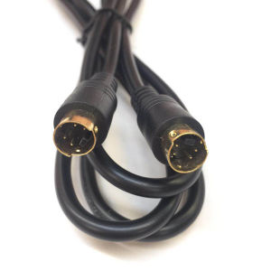 4pin S-video Extension Cable Male to Male Mini Din Cord for Home Theater DSS Receivers VCRs DVRs PVRs DVD Players Connectors