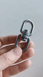 Stainless Steel Swivel Connector – Heavy Duty Eye-to-Eye Swivel Joint