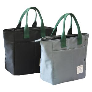 Insulated Lunch Box Bag Handbag Nordic Style Waterproof Polyester Material for Office Workers Outdoor Picnic Small Tote Bag