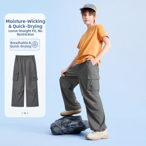 CAMEL | Quick-Drying Casual Workwear Pants for Boys and Girls