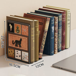 Minimalist Metal Bookend Organizer