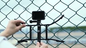 TELESIN Adjustable Universal Fence Mount for Action Cameras/ Phones