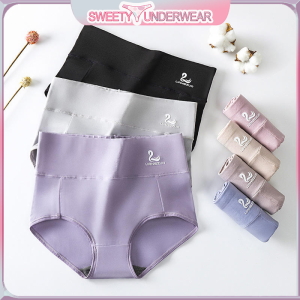 Celana Dalam Wanita Pure Cotton Breathable Triangle Underwear Middle Waist Pinggang Rendah Bagi Wanita Seamless 159