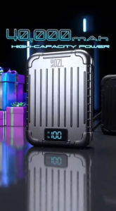 20000mAh Powerbank 22W Portable Power bank fast charging Built in multiple charging cables