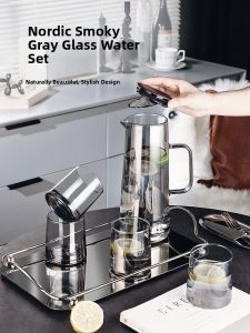 CRISTALGLASS | Luxurious Nordic Style Glass Cup Set