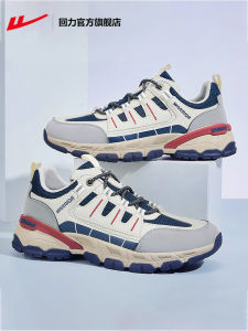 ผู้ชายฮุ่ยอี้ร้านเรือธงรองเท้าปีนเขากลางแจ้งเดินป่ากีฬาต่ำ เสื้อท่อนบน สังเคราะห์ หนัง กันน้ำและกันลื่น