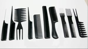 10 Pcs Professional Styling Comb Set Salon Hairdressing Styling Tool Hair Cutting Comb Kit Great for All Hair Types & Styles