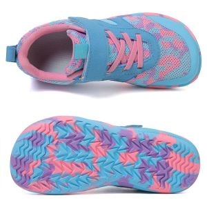 RUCHI Kids Barefoot Shoes Breathable Sports Shoes Comfortable Wide Toe Sneakers Casual Running Sneakers for Children Boys Girls