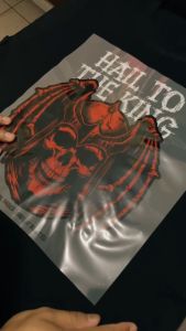 Kaos Avenged Sablon Cowok Cewek Premium Katun Combed Pria Lengan Pendek