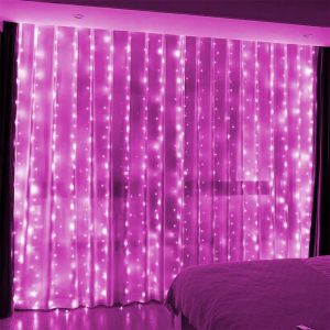 LED Curtain String Lights USB 3/6M Fairy Light Christmas Garland Holiday Led Light Wedding Party Home Bedroom Decoration