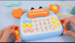 Crab Chinese Language Baby Kids Toys Music Phone Learning Educational Toy Lullaby Early Learning