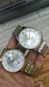 [ ĐỒNG HỒ 789WATCH] [Miễn Phí Vận Chuyển] Đồng hồ thể thao nam nữ dây kim loại ORIENT Saphire Size 40mm 3 màu lựa chọn