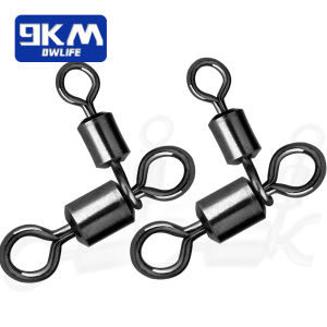25-50Pcs 3 Way Crossline Swivel Fishing Rigs Fishing Hook Line Connector for Catfish Carp Saltwater Trolling Tackle