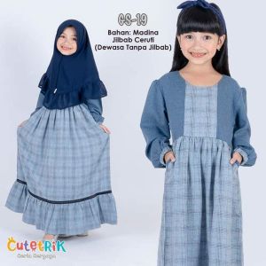 Gamis Anak Perempuan Cutetrik Set Jilbab