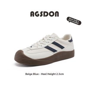 Agsdon | White Summer Thick-soled Ballet Sneakers