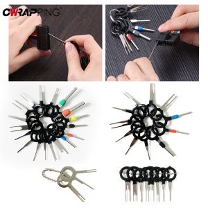 11/18/26/36/41PCS Car Terminal Removal Connector Extractor Puller Pin Extractor Release Pin Car Mechanical Tools for Auto Repair